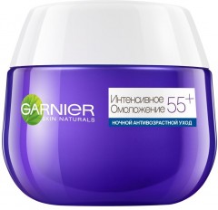 Крем для лица ночной с протеинами риса «Интенсивное Омоложение 55+» - Фото 2