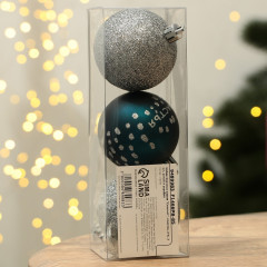 Набор шаров ёлочных «Счастья!» - Фото 2