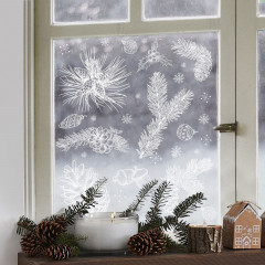 Наклейки виниловые «Еловые ветви» - Фото 1