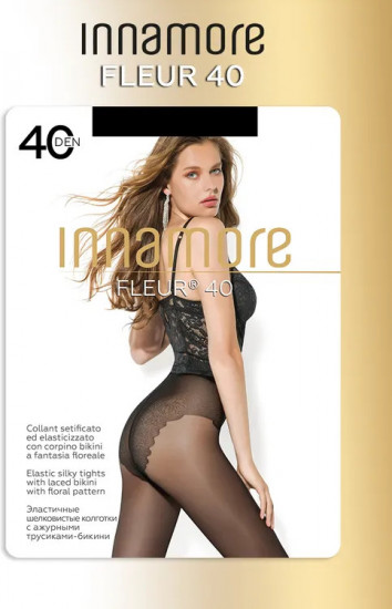 Колготки с трусиками «Fleur 40»