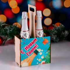 Ящик под шампанское «С Новым годом!» - Фото 3