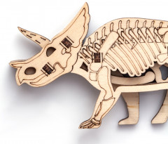 Конструктор деревянный «Трицератопс Брон» - Фото 4