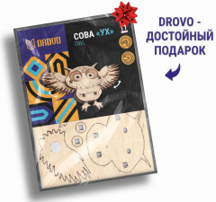 Конструктор деревянный «Сова Ух» - Фото 4