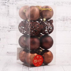 Набор шаров ёлочных «Ажурный блеск» - Фото 1