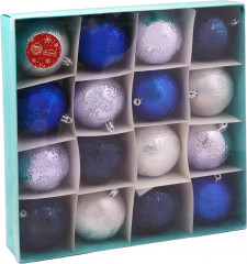 Набор шаров ёлочных «Зимняя тайна» - Фото 1