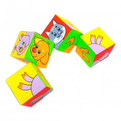 Кубики «Домашние животные» - Фото 1