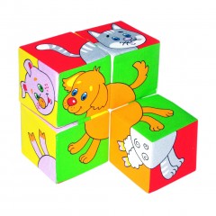 Кубики «Домашние животные» - Фото 6