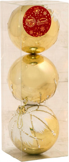 Набор шаров ёлочных «Вивиан»