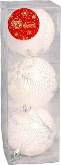 Набор шаров ёлочных «Феклиста»