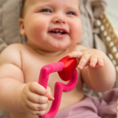 Прорезыватель-грызунок для зубов «Agatha Heart» - Фото 1