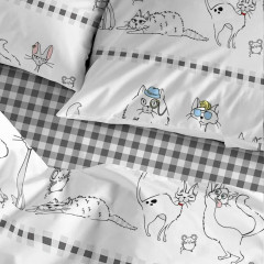 Комплект постельного белья «Коты» - Фото 1