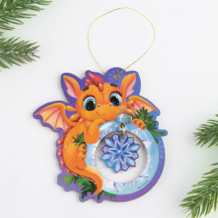 Подвеска на елку «Дракоша» - Фото 1