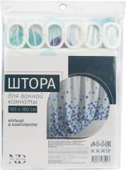 Штора для ванной комнаты «Space» - Фото 1