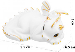 Фигурка декоративная «Лежачий дракончик» - Фото 1