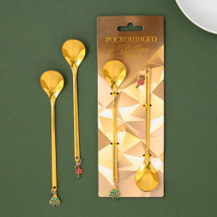 Набор ложек с подвесами «Роскошного нового года» - Фото 2