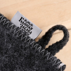 Рукавица для бани «С легким паром» - Фото 2