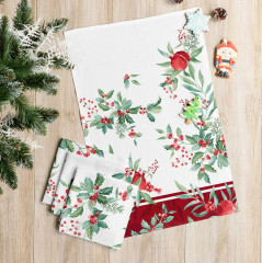 Комплект полотенец вафельных - Фото 4