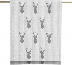 Комплект полотенец вафельных - Фото 3