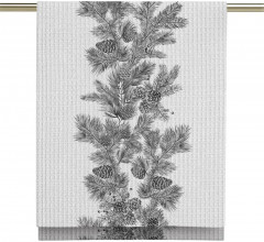 Комплект полотенец вафельных - Фото 4