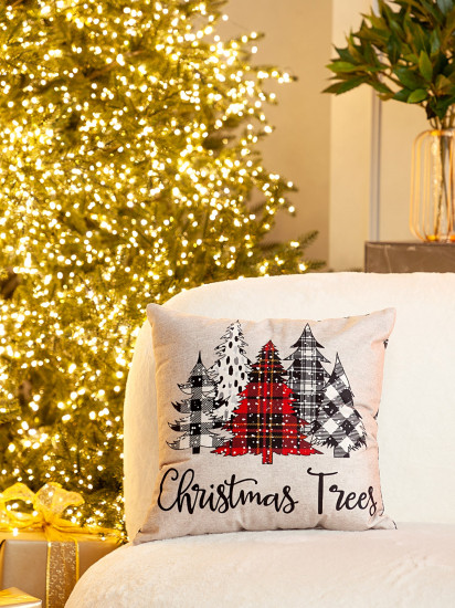 Подушка декоративная «Christmas trees»