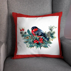 Подушка декоративная «Christmas bird» - Фото 4