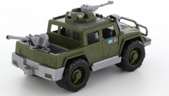 Автомобиль-пикап военный «Защитник» с двумя пулемётами - Фото 1