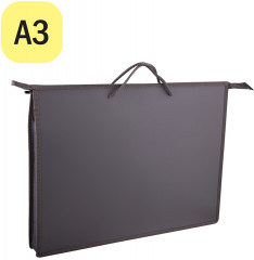 Папка для чертежей и рисунков на молнии (1 отделение, формат А3) - Фото 1