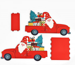 Органайзер для бутылок «Дед мороз в машине» - Фото 5