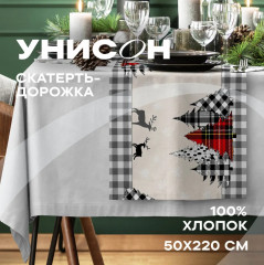 Скатерть-дорожка на стол «Let it Snow» - Фото 5