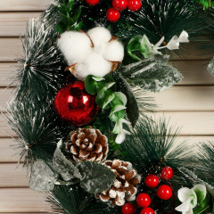 Венок новогодний - Фото 1