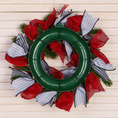 Венок новогодний - Фото 2