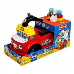 Машинка-каталка "Пожарная машина" - Фото 1