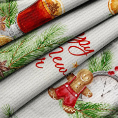 Комплект полотенец «Мандарины» - Фото 4