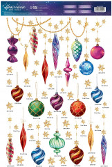 Наклейка для окон многоразовая «С Новым годом!» - Фото 3