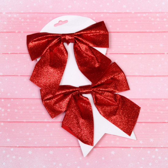 Набор бантов на елку «Зимнее очарование»