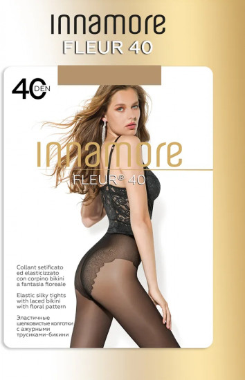 Колготки с трусиками «Fleur 40»