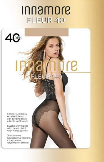 Колготки с трусиками «Fleur 40»