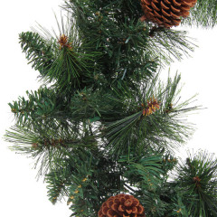 Венок хвойный «Богатство шишек» - Фото 3