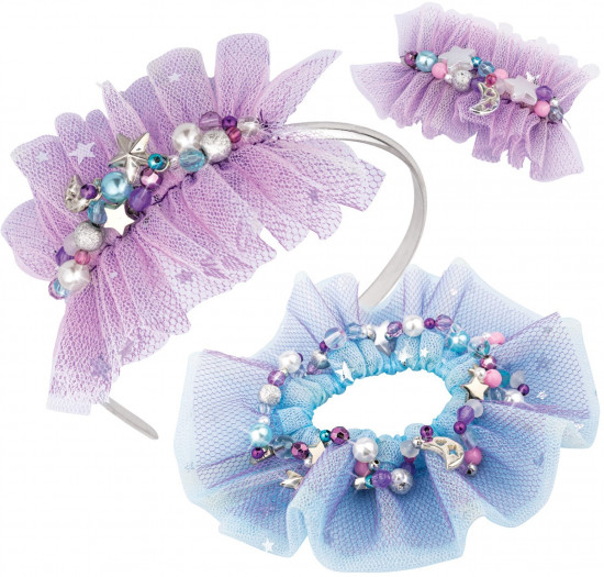 Набор для создания украшений «Ruffled hair accessories»
