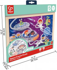 Пазл-раскраска «Космические друзья. 2 в 1» - Фото 2