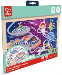 Пазл-раскраска «Космические друзья. 2 в 1» - Фото 6