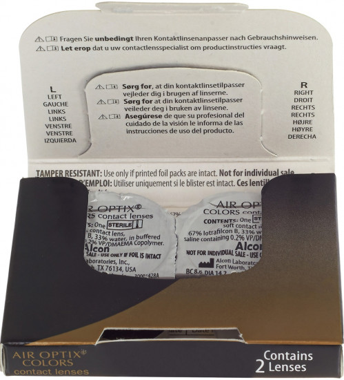 Контактные линзы Air Optix Colors