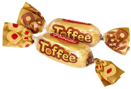 Набор конфет со вкусом карамели «Toffee»