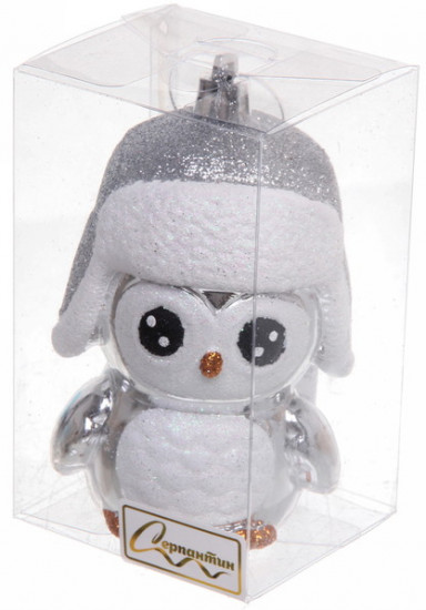 Игрушка ёлочная «Новогодний пингвин»