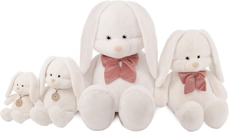 Игрушка мягкая «Зайка» | Fluffy Heart | MaxiToys | Фото 1