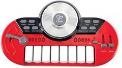 Набор музыкальных инструментов «Барабанная установка со стульчиком и пианино диджея» - Фото 1