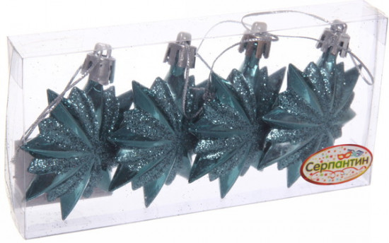 Набор игрушек ёлочных «Звезда остроконечная»