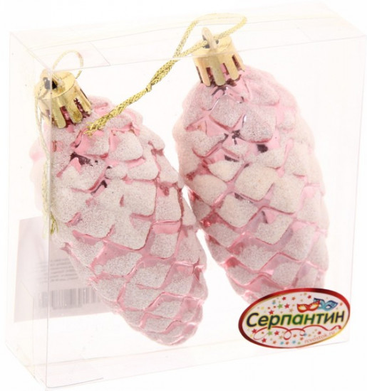 Набор игрушек ёлочных «Шишки»