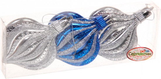 Набор игрушек ёлочных «Капельки»