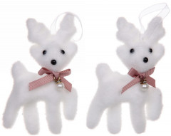 Набор игрушек ёлочных «Оленёнок с бантом» - Фото 1